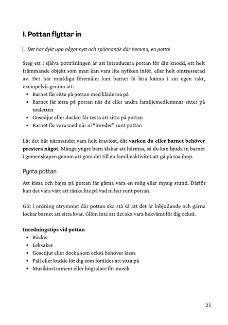 Potty training: Getting started