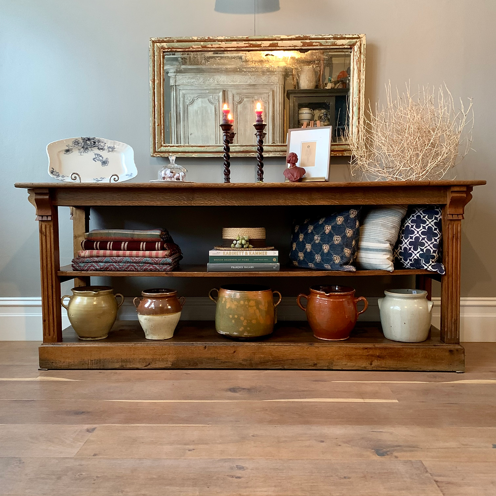 Oak Drapers Table
