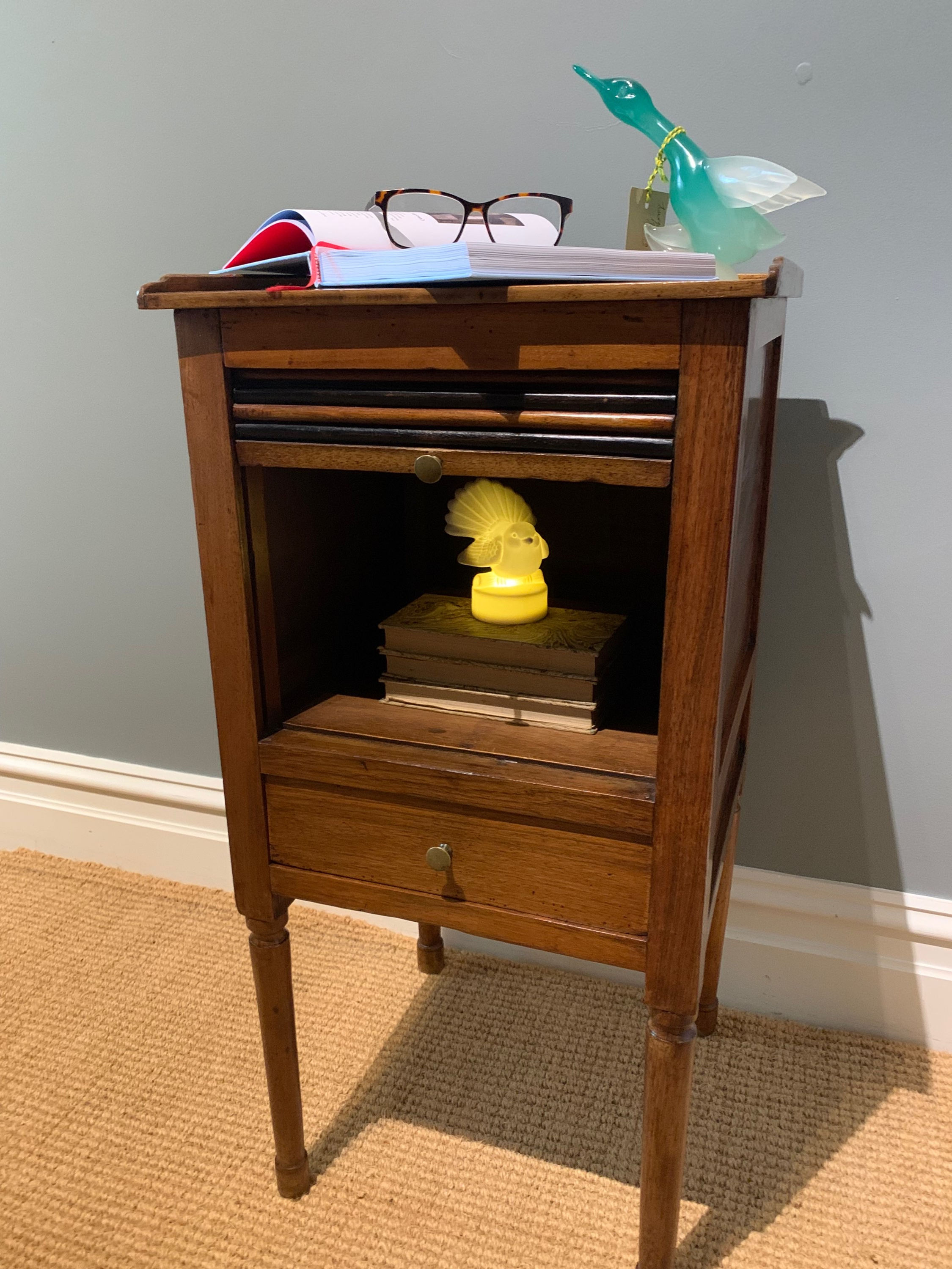 French Antique Bedside Cabinet