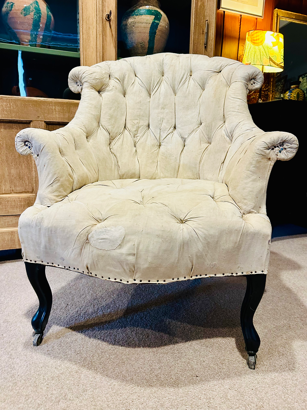 Thumbnail: Single Scroll back Armchair