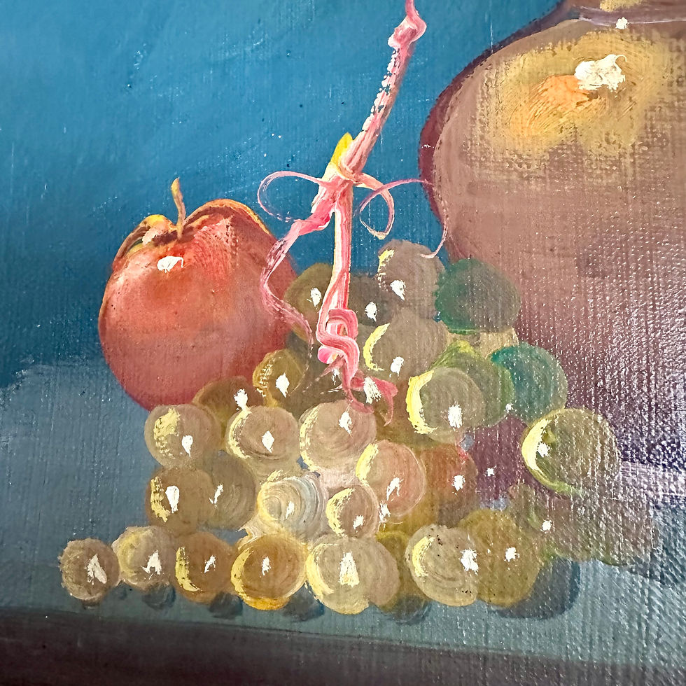 Thumbnail: Jug & fruit. Still life. 40 x 35cm