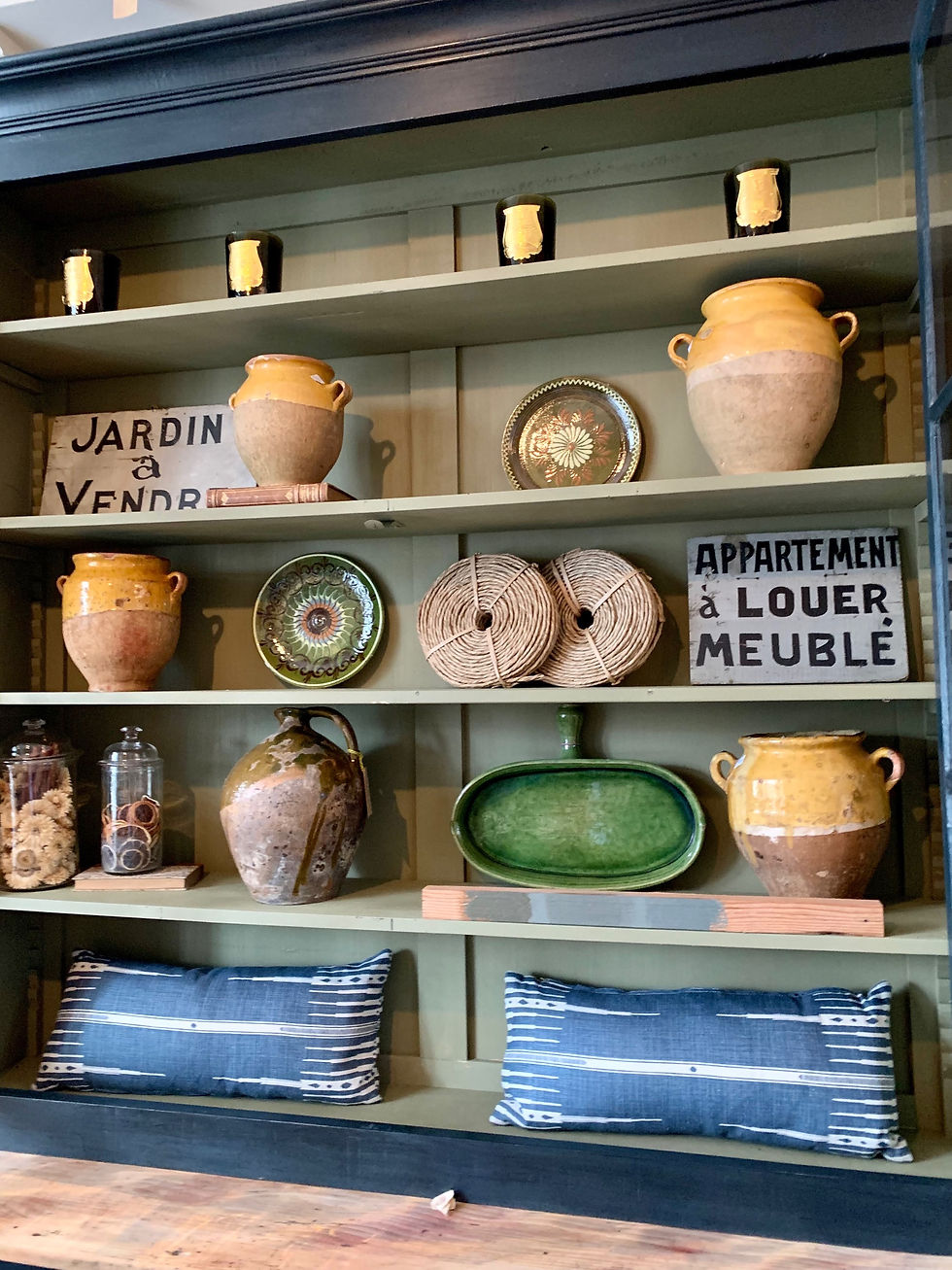 Thumbnail: Antique Display Cabinet