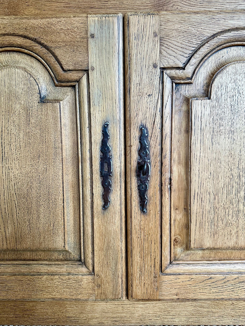 Thumbnail: Antique Belgian Oak Sideboard