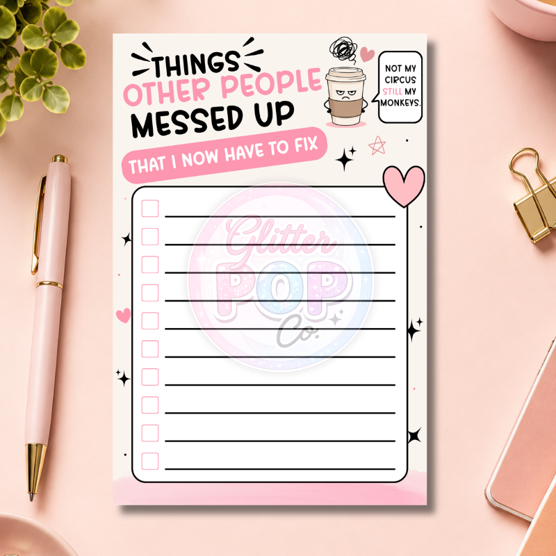 Things Other People Messed Up Notepad
