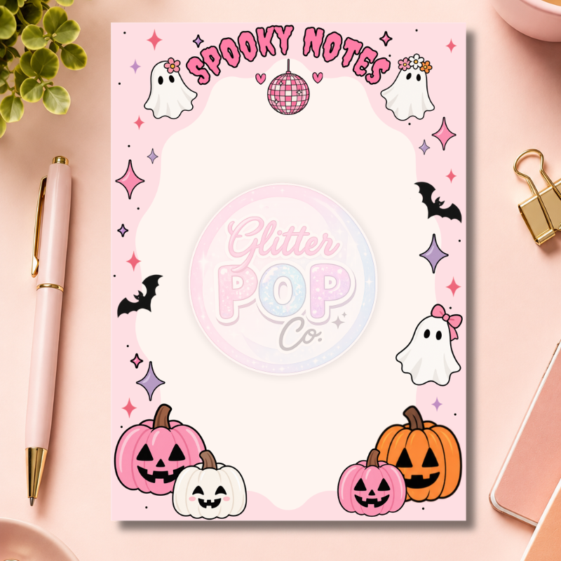 Spooky Notes Halloween Notepad