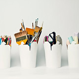 Storage containers for art and craft