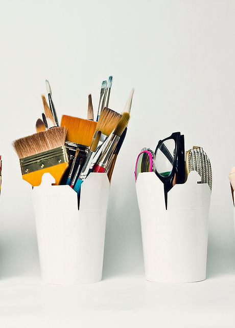 Storage containers for art and craft