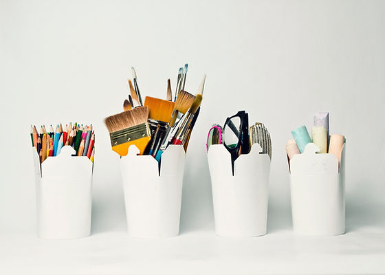 Storage containers for art and craft