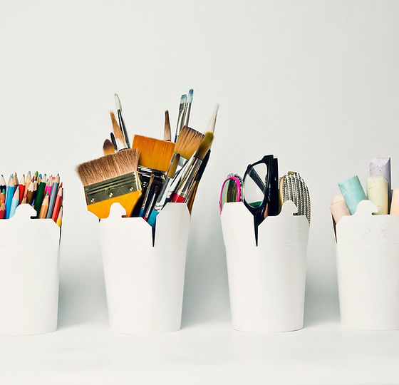 Storage containers for art and craft
