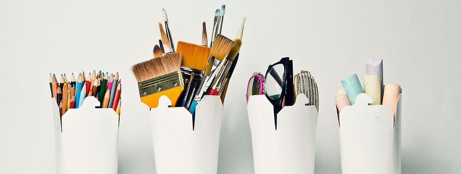 Storage containers for art and craft