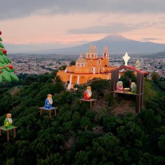 Nacimiento en Cholula