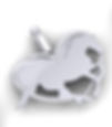 Thumbnail: Sterling Silver Nickel Size Logo Pendant