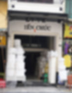 hanoi old quarter vietnam near Hang bo street shop selling batting wadding