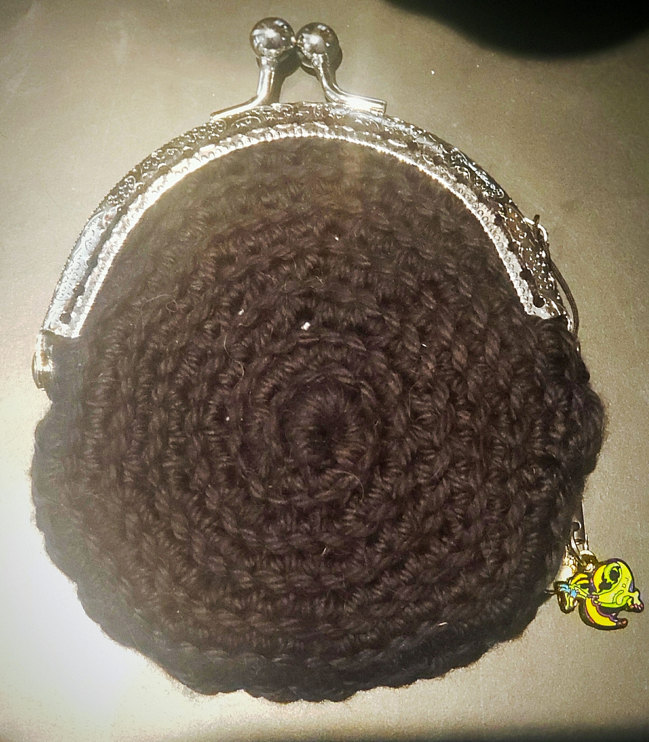 Black-"honeyPocket" change purse