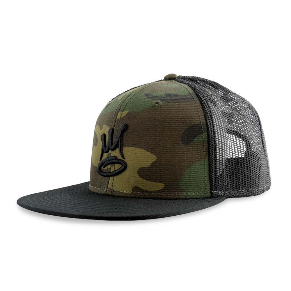 The Almighty Basic Snap Mesh Black/Camo