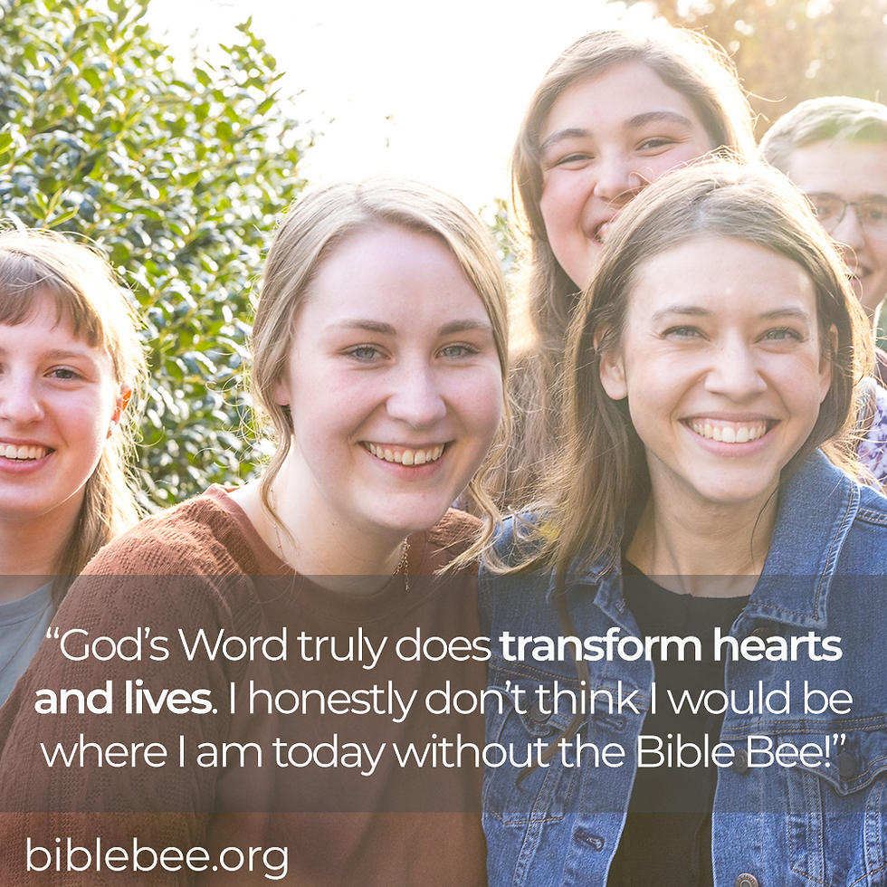Youth Summer Bible Study Program - National Bible Bee