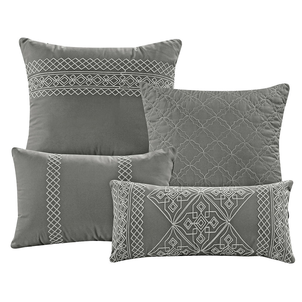 Thumbnail: MARCAIL 7 Piece Comforter Set - Oliver Green