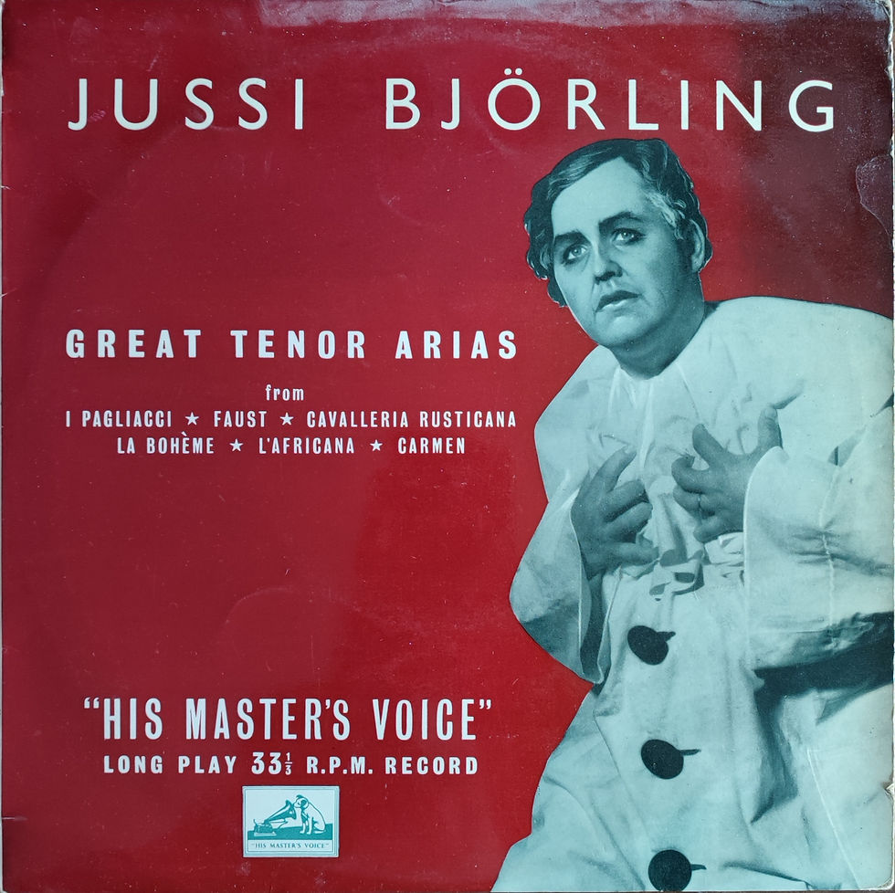 Jussi Björling – Great Tenor Arias