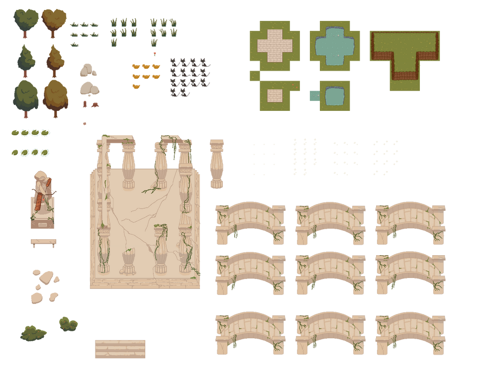 props and tilemap