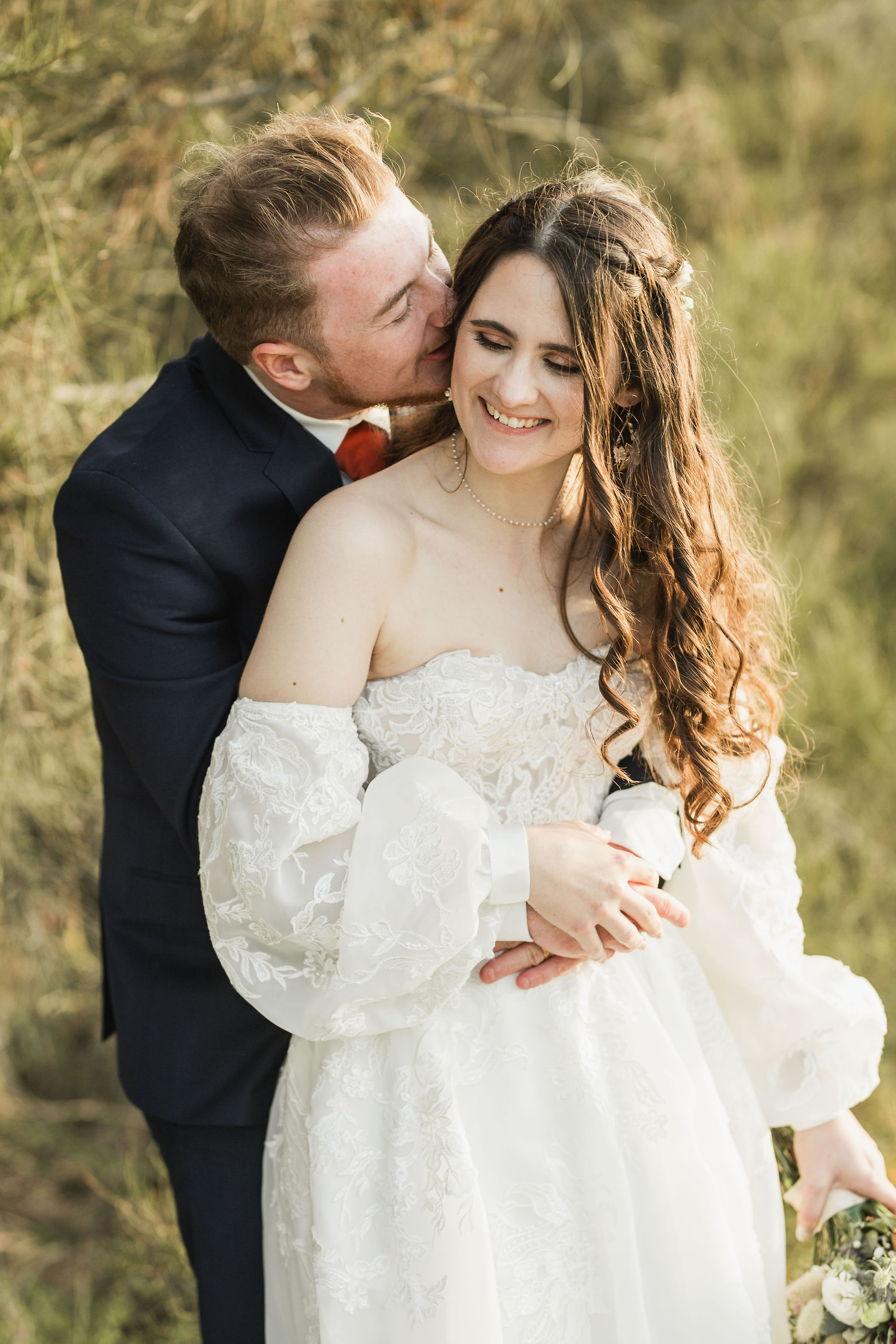 candid vintage rustic wedding