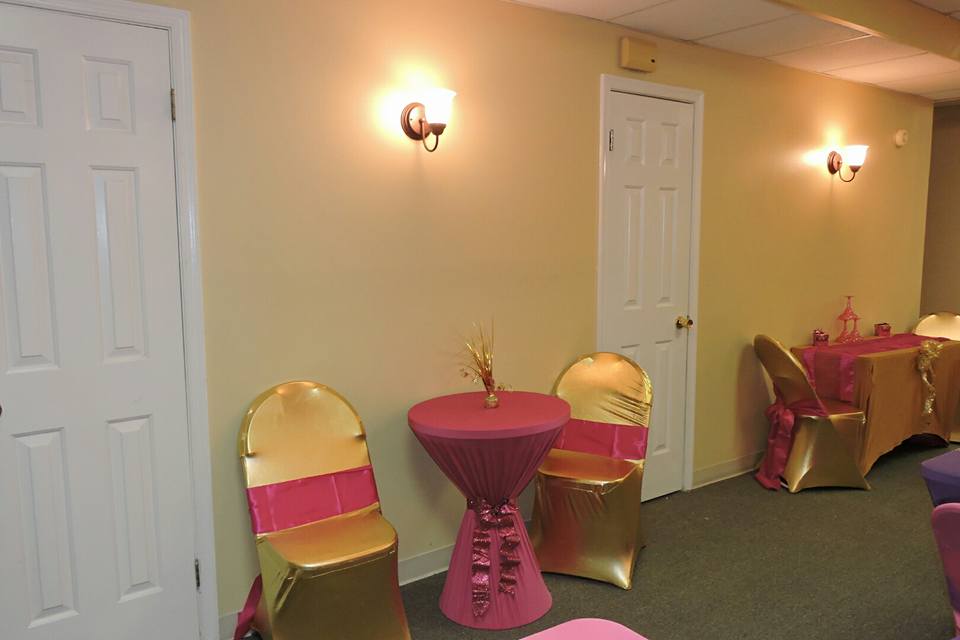 VIP Party Room Seating