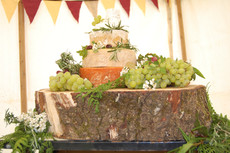 Weeding cheese cake