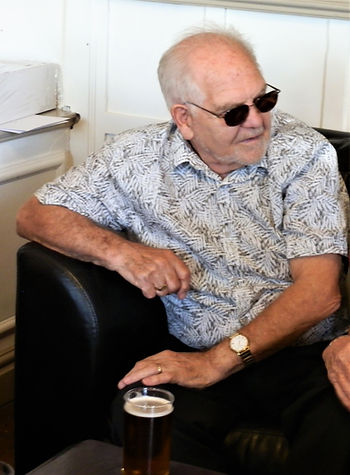 Club Member, Cyril Penny aged 85, still actively playing table tennis!