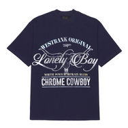 NORTH PONTCHARTRAIN BLUES T-SHIRT (NAVY)