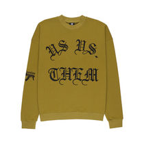 US/NEVER/THEM LS FRENCH TERRY TOP (OLIVE)
