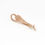 Thumbnail: Caroline Hair Clip with Rose (Large) - Neutral Colours