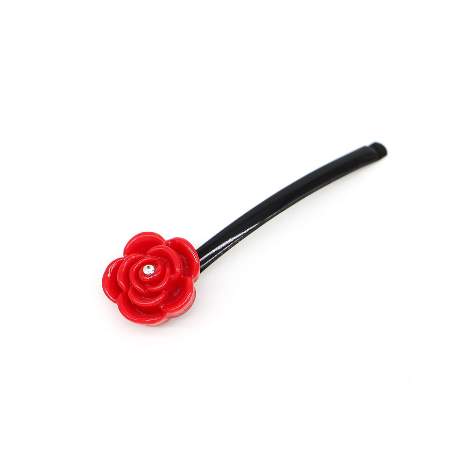Thumbnail: Carnation Bobby Pin (Large) - Various Colours