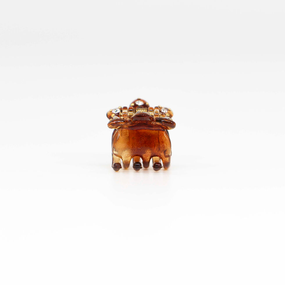 Thumbnail: Alicia Jaw Clip with Swarovski Crystals (Mini)