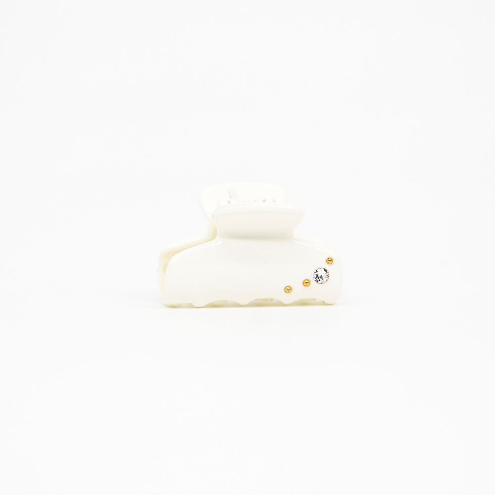 Thumbnail: Hailey Jaw Clip with Rose (Mini)