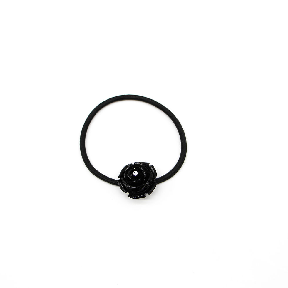 Thumbnail: Hair Tie with Small Rose