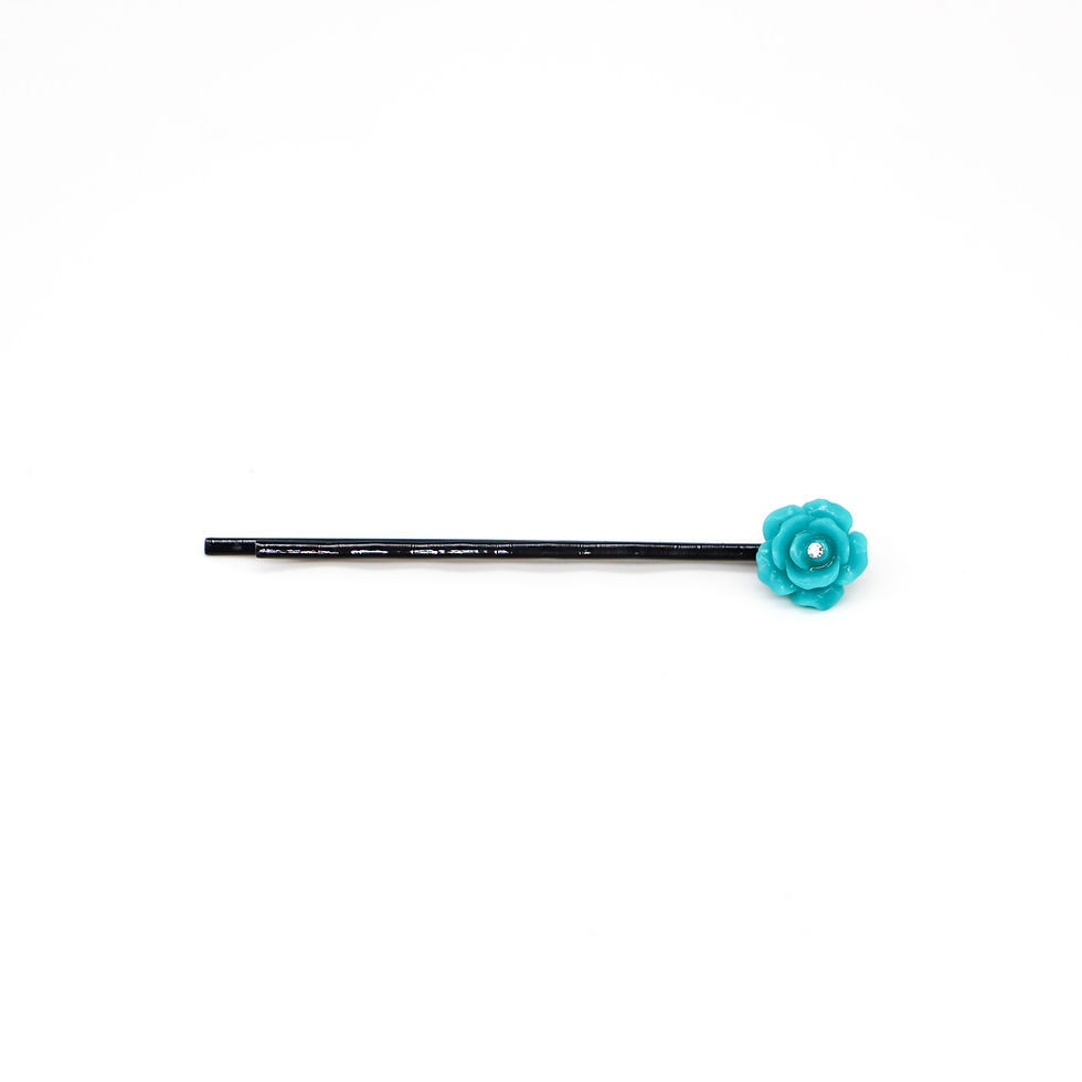 Thumbnail: 9mm Rose Bobby Pin
