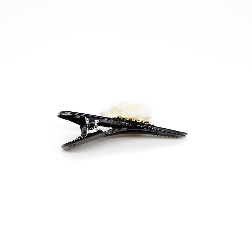 Thumbnail: Alice Alligator Clip with Verbena