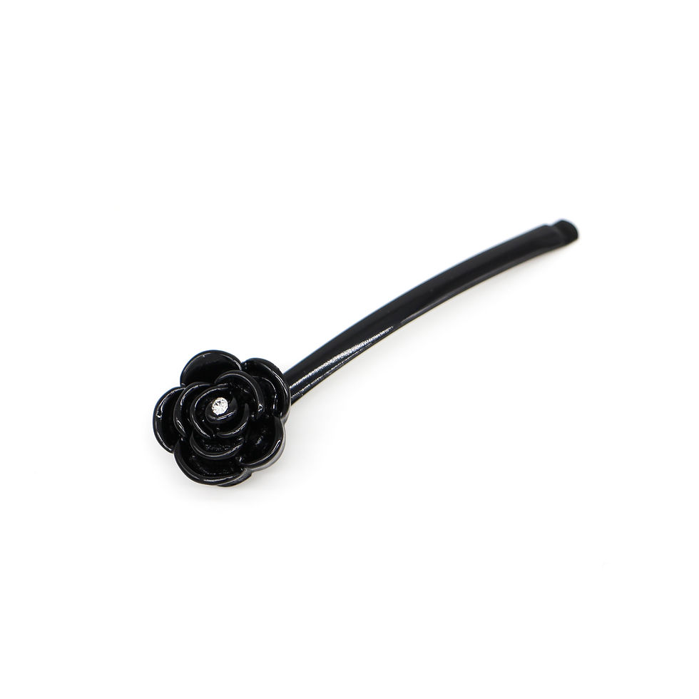 Thumbnail: Carnation Bobby Pin (Large) - Neutral Colours