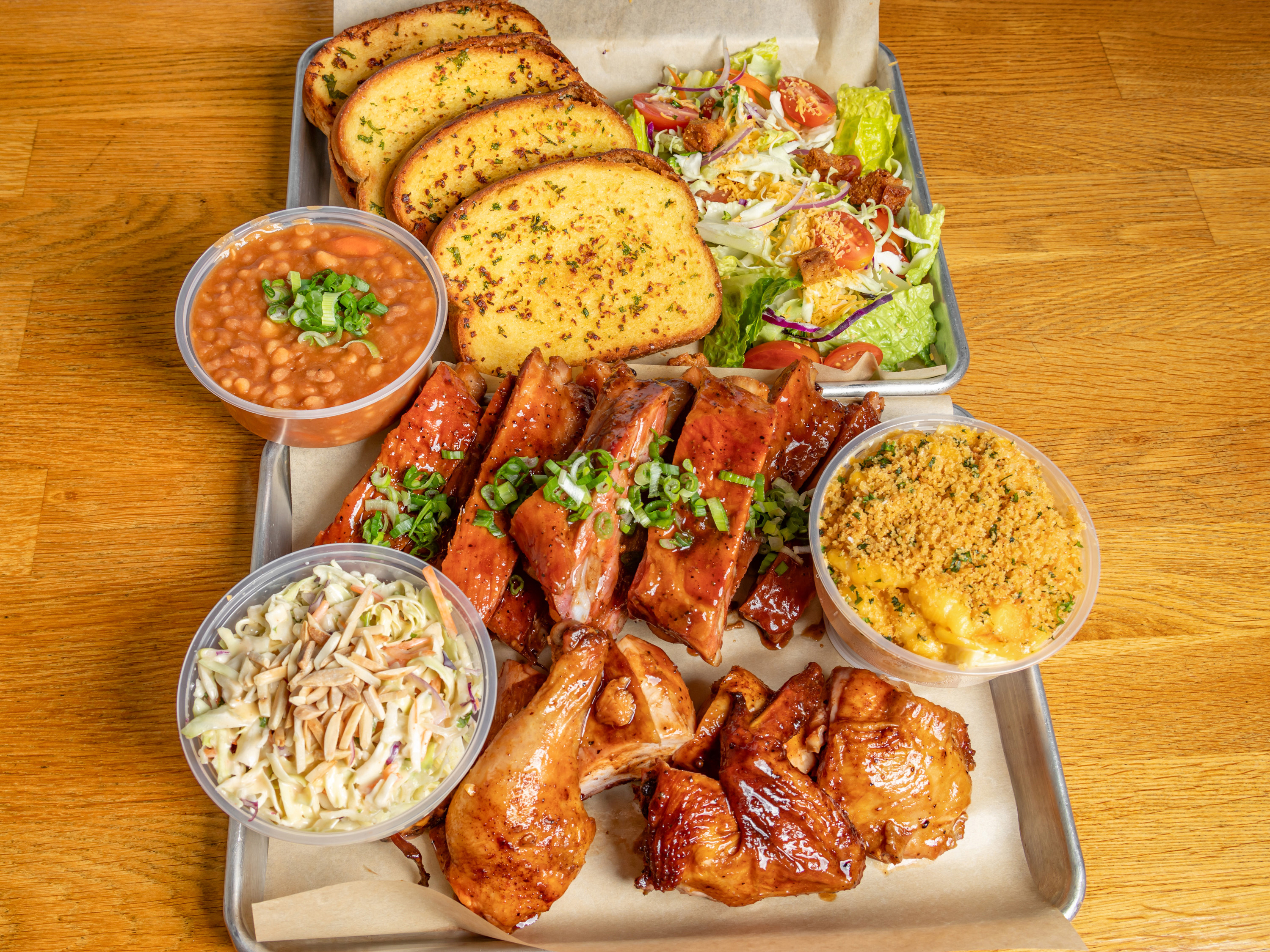 Arranged Food and Objects