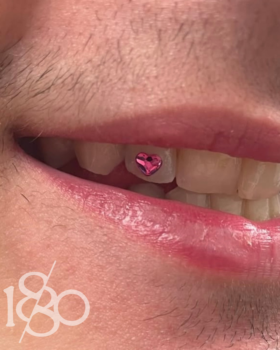 Tooth Gem - Pink Heart