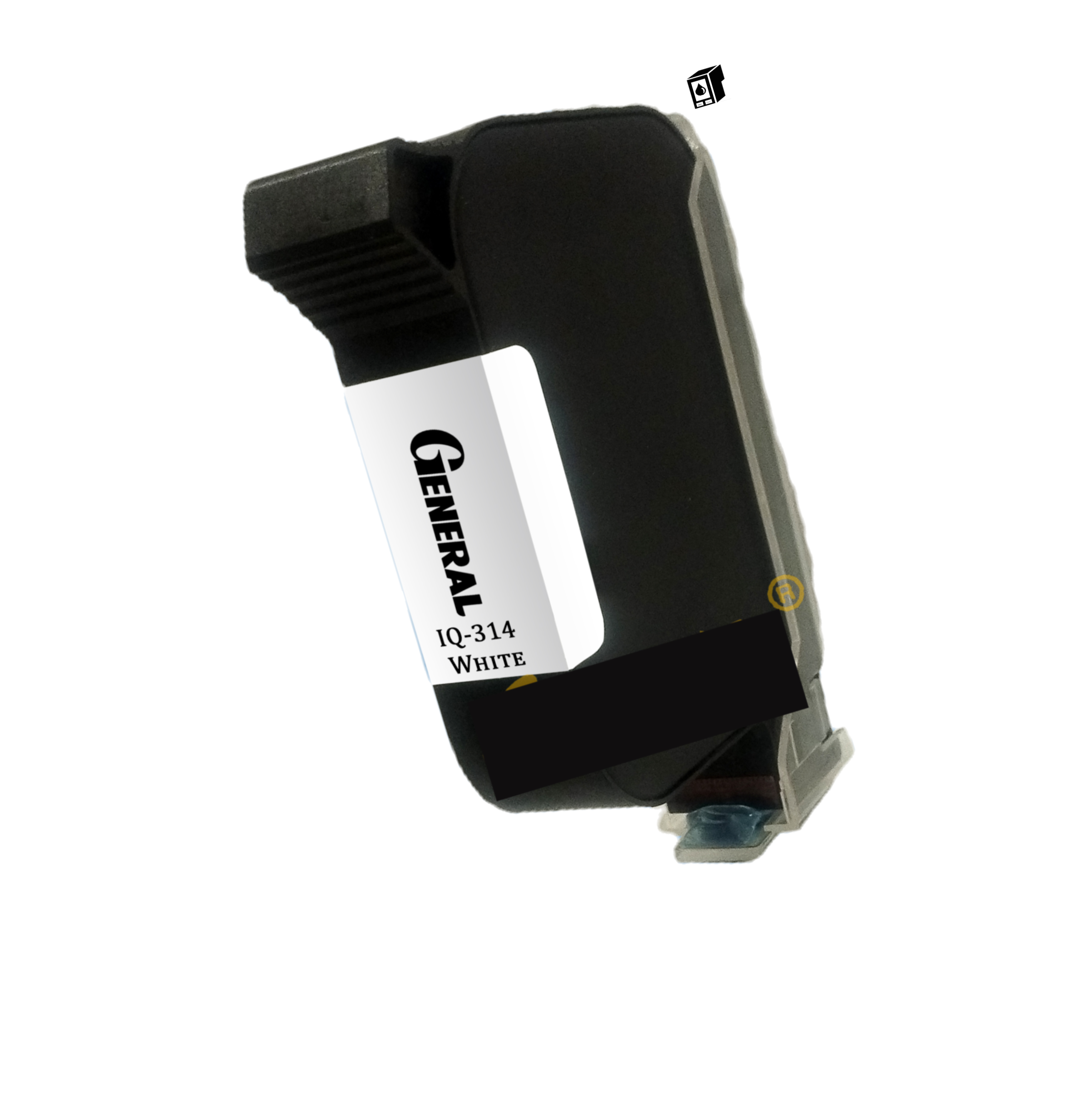 WHITE SOLVENT INK CARTRIDGE IQ314S 12.7MM
