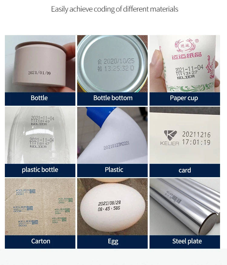 Thumbnail: Handheld Inkjet Printer 12.7 mm Plastic Body With ink cartridge