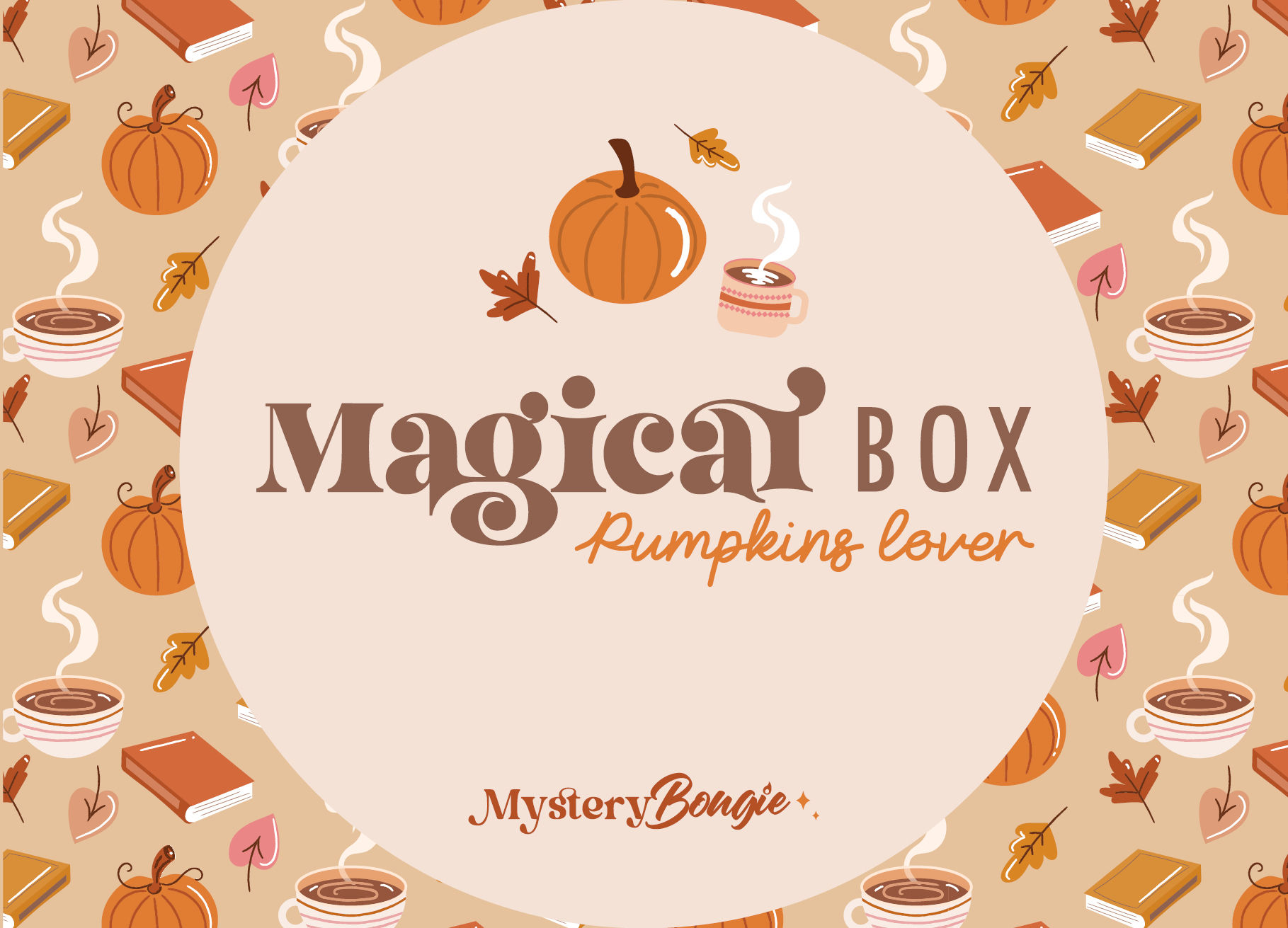 Magical box "Pumpkins lover" - Macchiato spiced pumpkin
