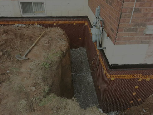 Fixing foundation crack