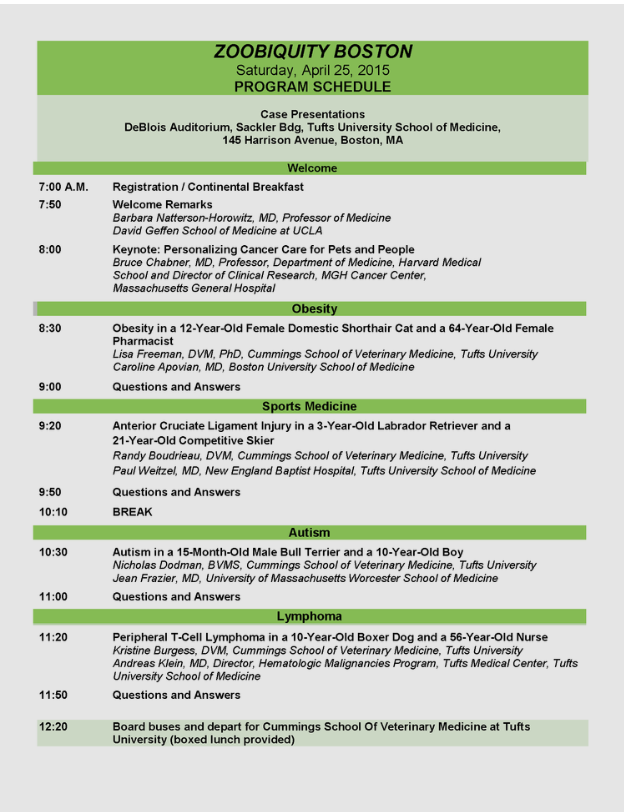 Conference program cover