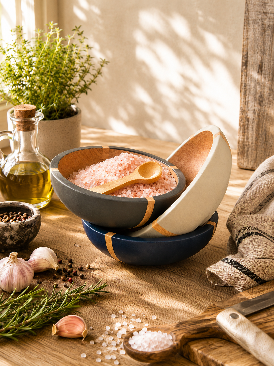 Pinch Pots & Nibble Bowls Set £33.00