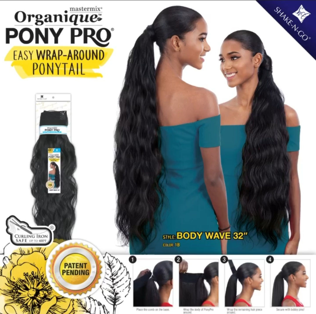 Body Wave - Organique Pony Pro Wrap Around Ponytail