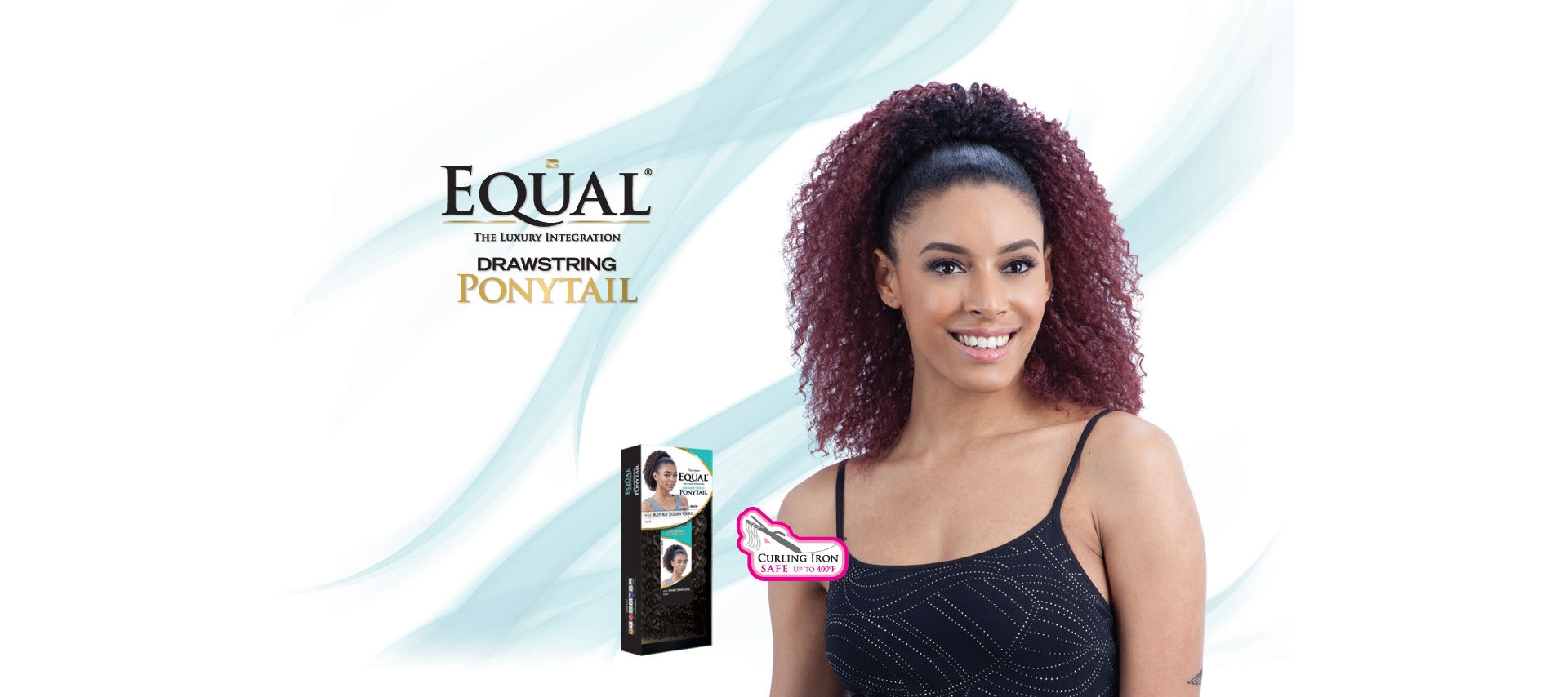 FREETRESS EQUAL DRAWSTRING PONYTAIL - STRAW TWIST GIRL