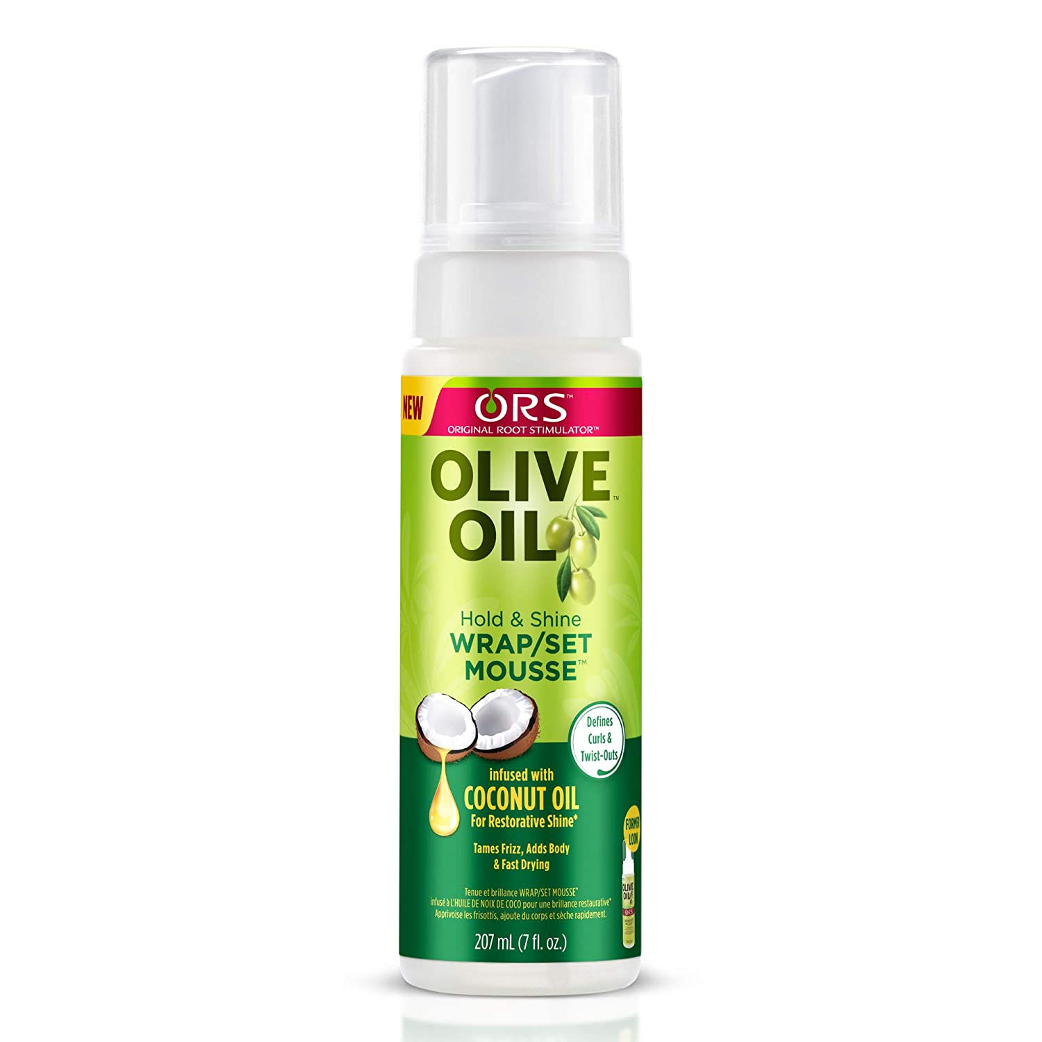 Original Root Stimulator (ORS) Olive Oil Wrap/Set Mousse