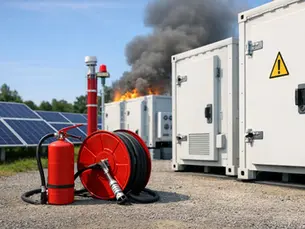 Solar Battery Fire Prevention for Safer Sites
