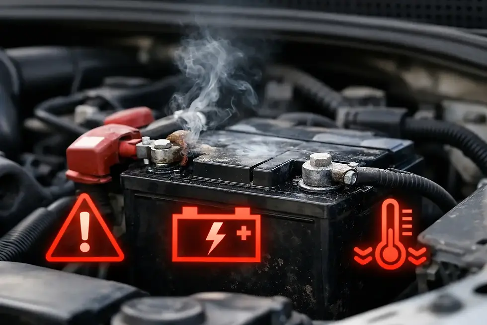 A Guide to Battery Failure Warning Signs